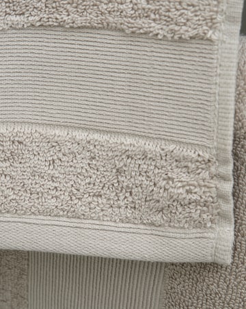 Catherine Lansfield Anti Bacterial 6 Piece Cotton Towel Bale Natural