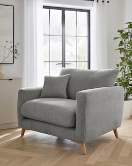 Beckett Chenille Snuggle Chair