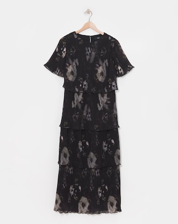 Joanna Hope Tiered Pleated Dress