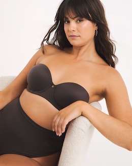 Figleaves Smoothing Multiway Underwired Balcony Bra (B-GG) Cafe