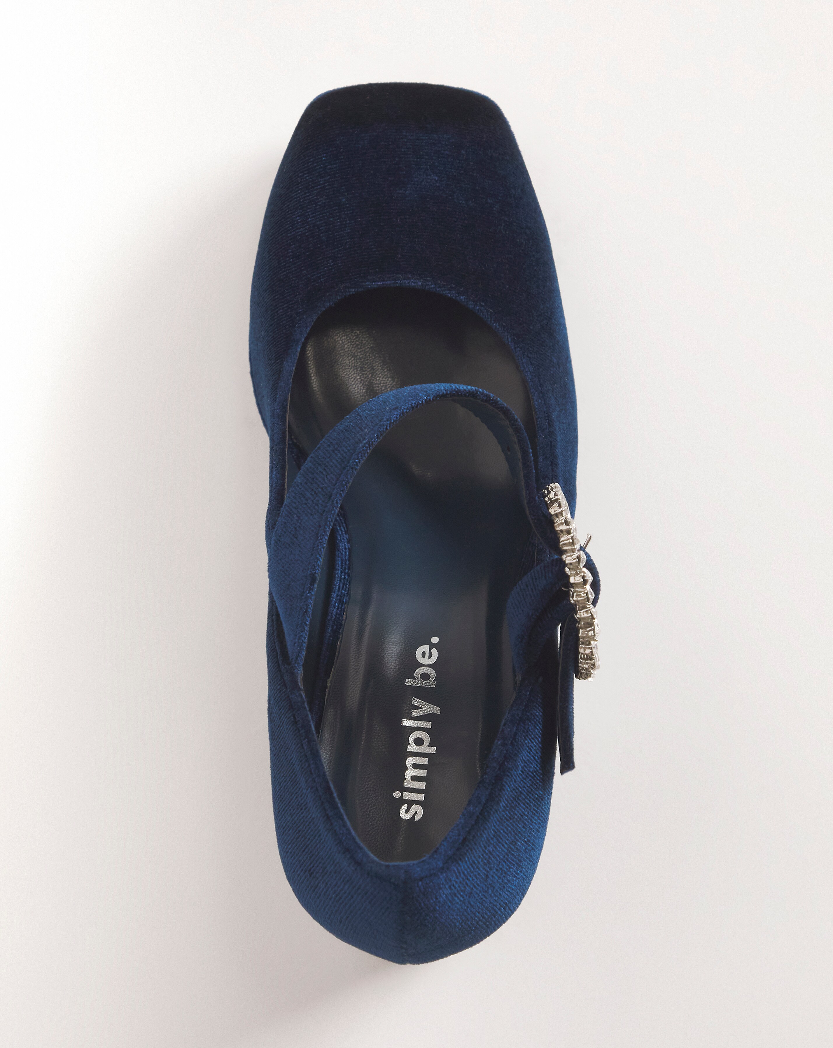 Simply be navy shoes 2025