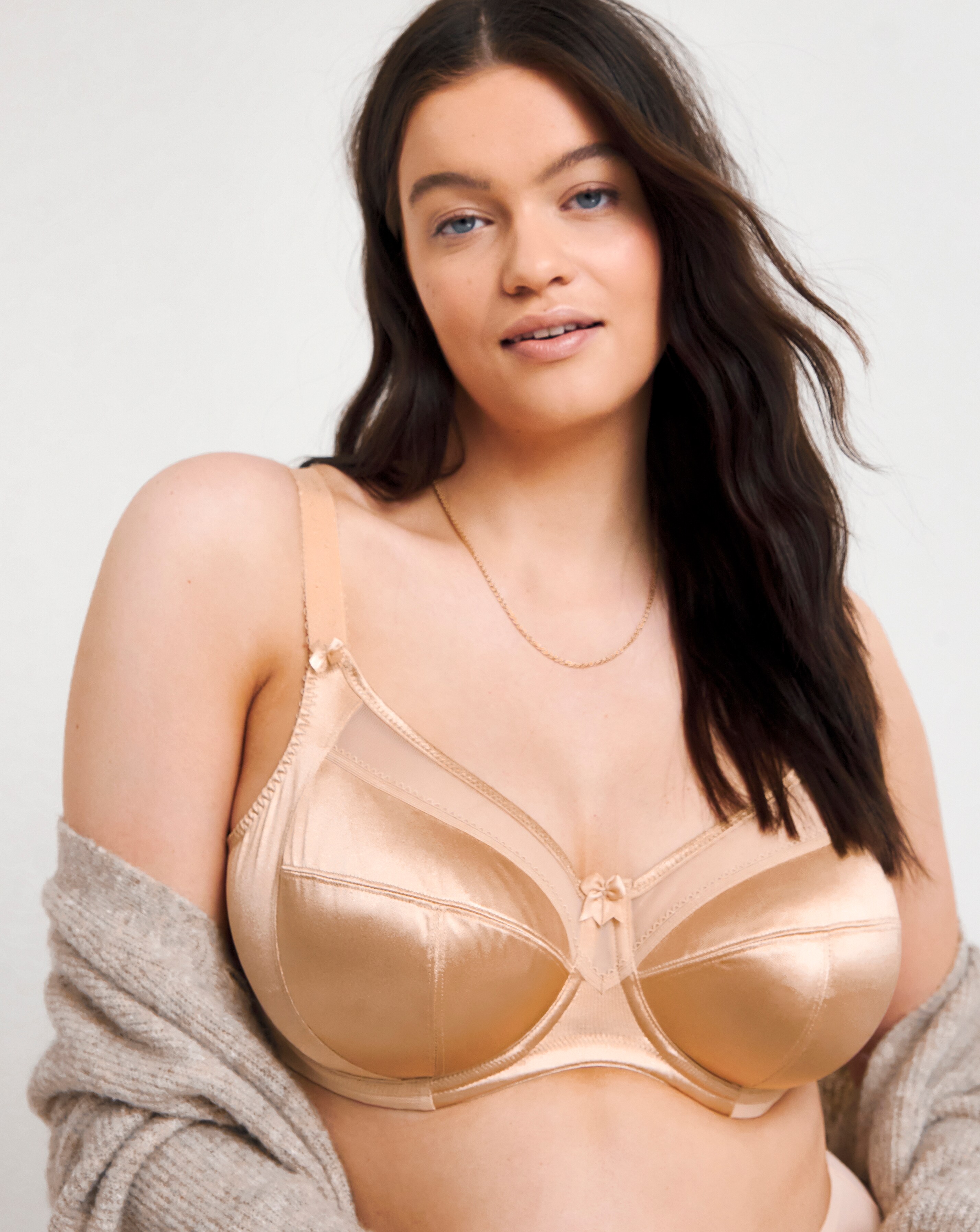 Goddess Keira Full Cup Wired Bra Nude