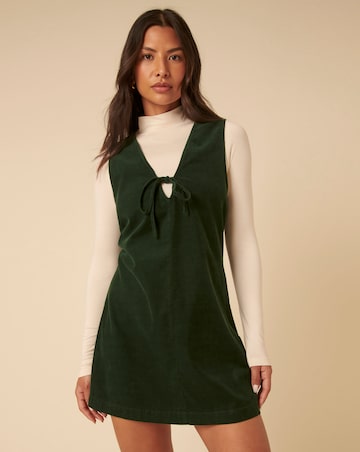 Nobody's Child Nila Plain Pinafore Dress