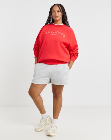 Gym King Shadow Oversized Crew Sweatshirt