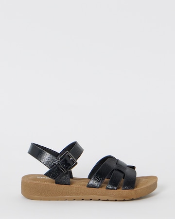 Trinity Two Part Comfort Sandals - Wide Fit (E)