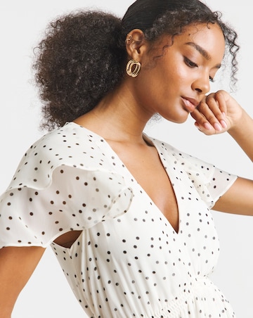 Joanna Hope Tiered Ruffle Maxi Dress