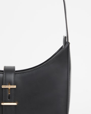 Buckle Detail Shoulder Bag