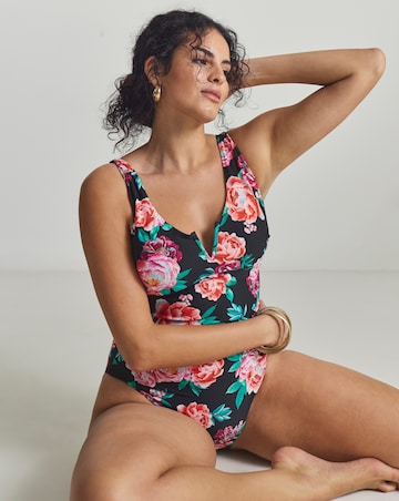 MAGISCULPT Medium Control V Wire Detail Swimsuit