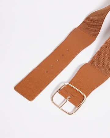 Wide Waist Buckle Belt