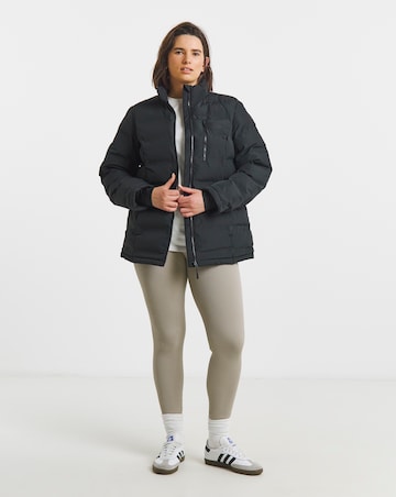 Snowdonia Black Showerproof Short Coat