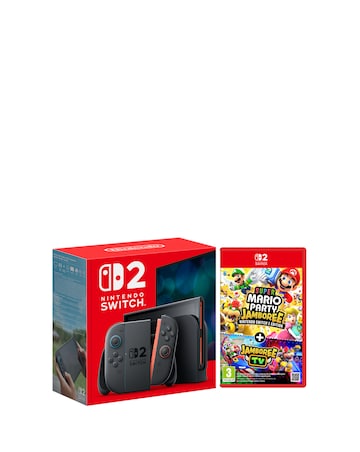 Nintendo Switch 2 Console + Super Mario Party Jamboree & Jamboree TV bundle