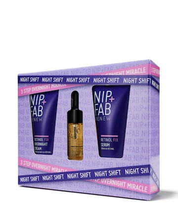 Nip+Fab Night Shift Deluxe Trio Set worth 29 pounds