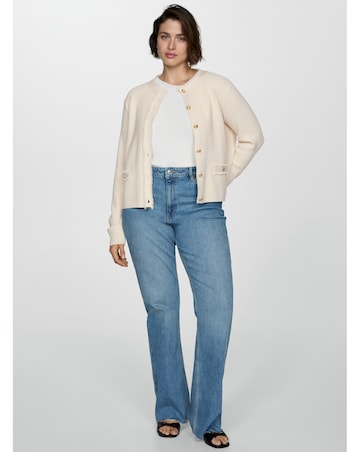 Mango Button Front Jacket