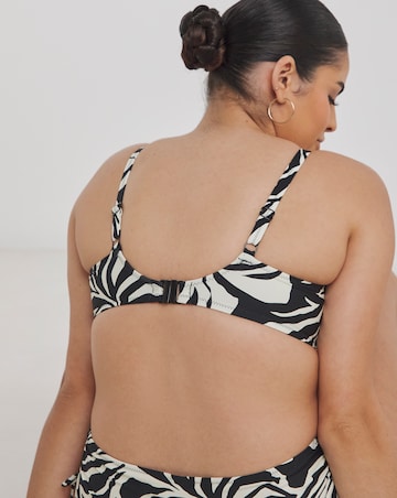 Fantasie Aruba Nights Full Cup Wired Bikini Top Black/Cream