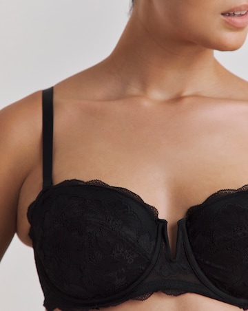 Pretty Secrets (2 Pack) Katie Padded Multiway Wired Bras (B-F) Black/White