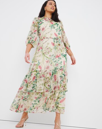 Joanna Hope Floral Print Maxi Dress