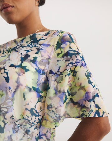 Joanna Hope Printed Tiered Dress