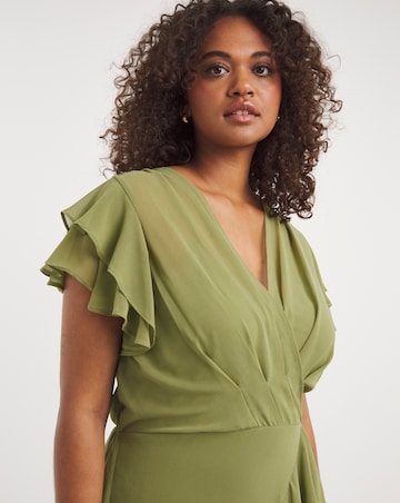 Joanna Hope Ruffle Maxi Dress