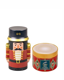 Soldier Biscuit Tin &amp; Toffee filled Tin - Duo Pack