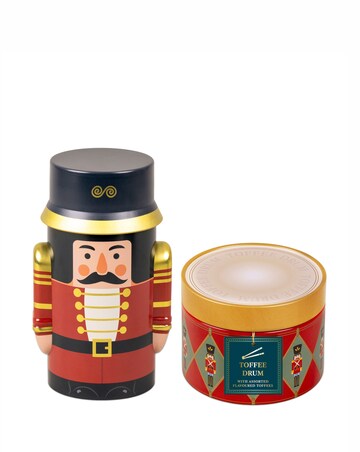 Soldier Biscuit Tin & Toffee filled Tin - Duo Pack