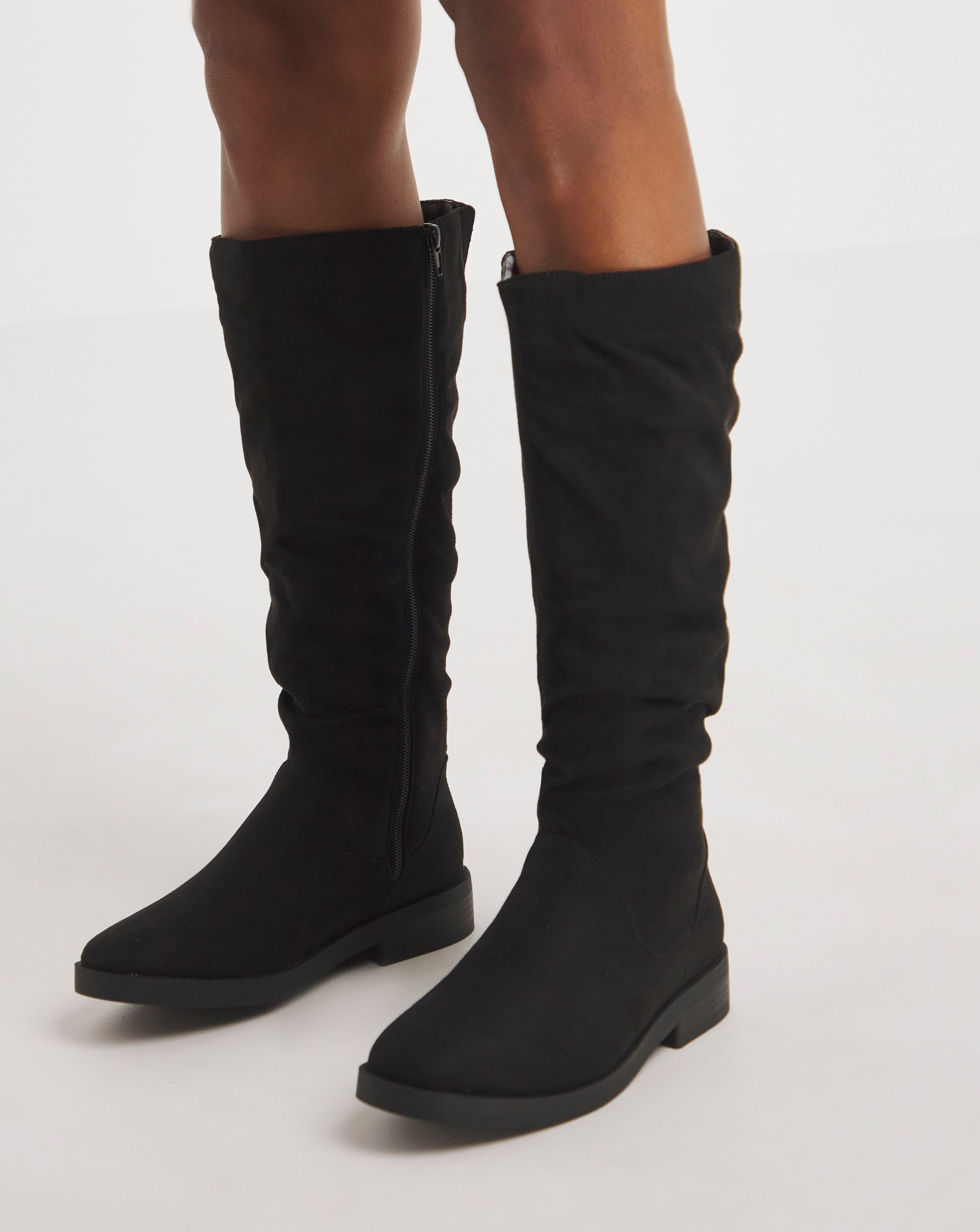 Evren Ruched Boot - Extra Wide Fit (EEE) & Standard Calf
