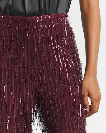 Joanna Hope Sequin Trousers