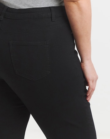 Black Highwaist Super Stretch Skinny Jeans