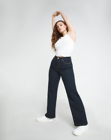 Indigo 24/7 Wide Leg Jeans