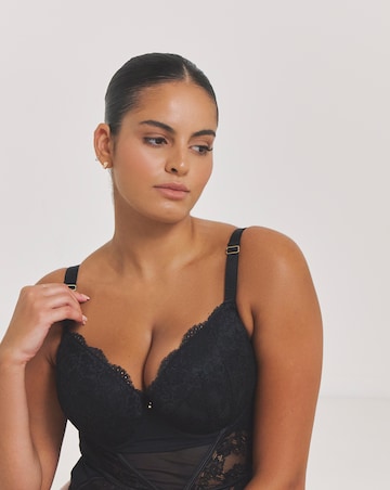 Ann Summers Sexy Lace Planet Body Black