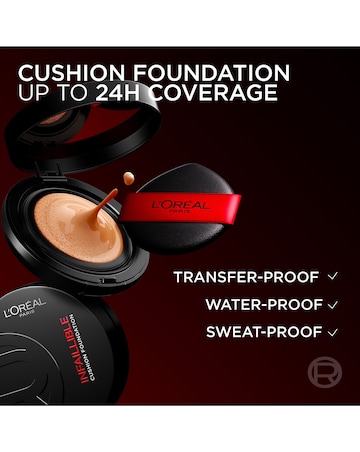 LOreal Paris Infallible Air Wear Cushion Foundation Shade 127