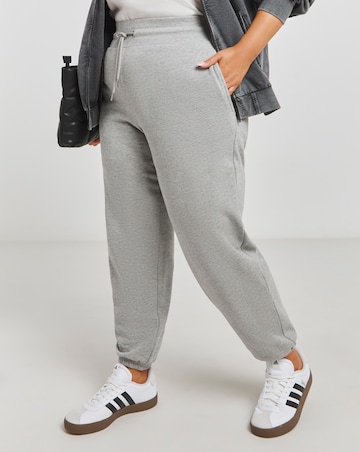 Grey Marl Core Oversized Joggers