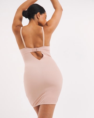Figleaves Smoothing Padded Multiway Shaping Slip - Latte