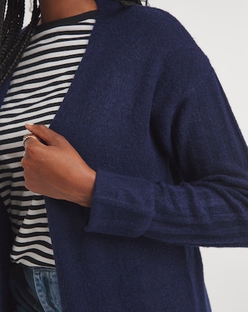 Navy Longline Maxi Cardigan