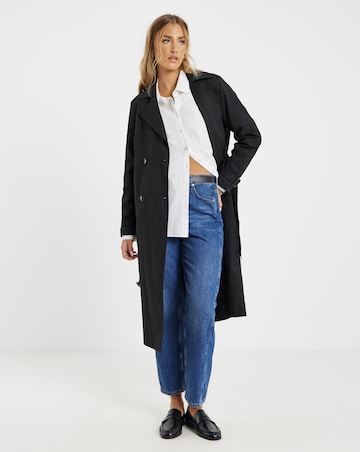 Black Esssential Trench