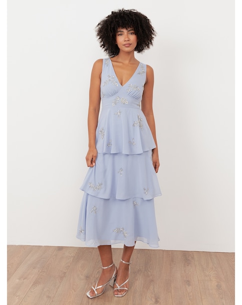 Maya Deluxe Embellished Dress