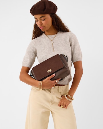 Accessorize Twist-Lock Crossbody Bag