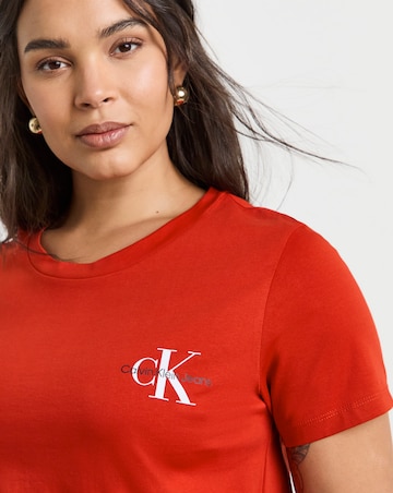 Calvin Klein Jeans Plus 2-pack Monologo Slim Tee