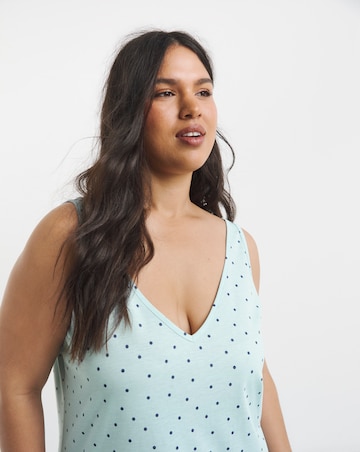 Pretty Secrets Value Spot Sleeveless Midi Nightie
