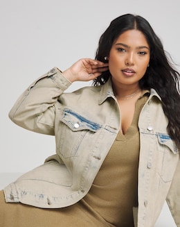 Light Wash Boyfriend Denim Jacket