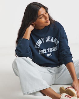 Tommy Jeans Boxy Varsity Sweatshirt