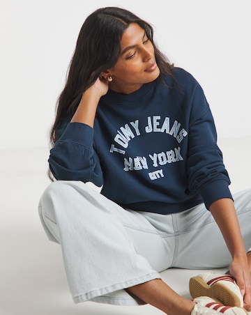 Tommy Jeans Boxy Varsity Sweatshirt