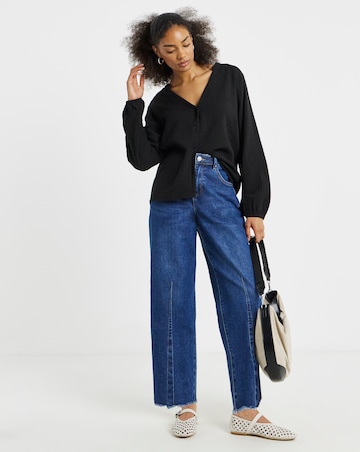 Simply Be Cheesecloth Boxy Shirt