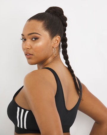 adidas 3 Stripe Crop Top