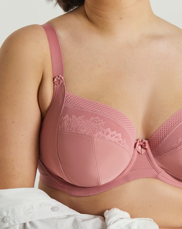 Elomi Nerina Plunge Wired Bra Dusty Rose