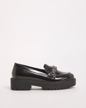 Dara Hardware Trim Loafer Shoes Wide E Fit