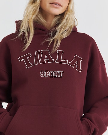 Tala Oversized Hoodie with Borg logo