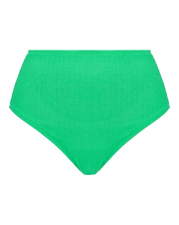 Mix and Match Crinkle High Waist Bikini Bottoms