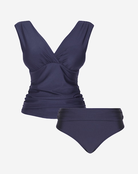 Joanna Hope Tankini Set - Navy