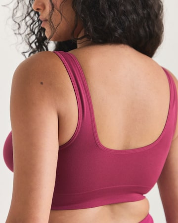 Pretty Secrets (3 Pack) Plain Comfort Tops (Fits Up To D Cup) Berry Multi