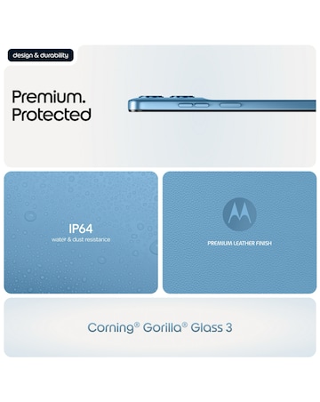 Motorola Moto G17 128GB - Alaskan Blue